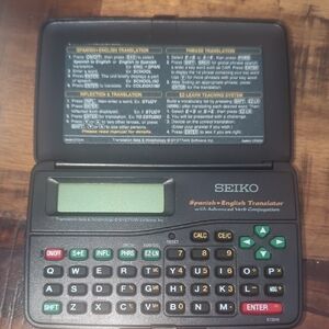 Seiko Spanish-English Translator